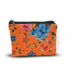 Batik Zipped Pouch Medium